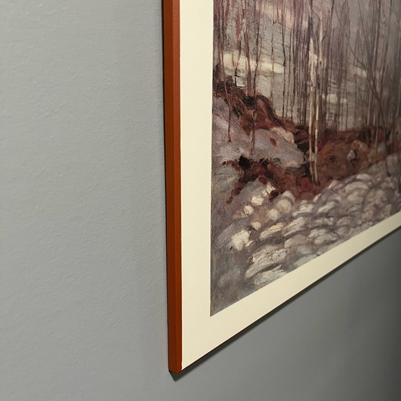 A.Y. Jackson Frozen Lake Early Spring - Picture 4 of 9